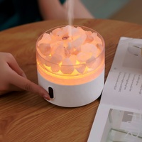 Diffuseur d'huiles essentielles EEssen 250mL, diffuseur de lampe à sel 3-en-1, lampe à sel de l'himalaya, diffuseur d'aromathérapie et humidificateurs