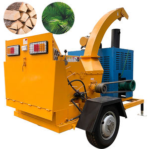 Trituradora de Madera Multifuncional, Equipo de Trituración de Residuos de Aserrín, Alimentación Forzada, Trituración Uniforme, Bajo Nivel de Ruido - Product Image 1