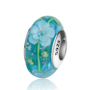 Oferta Especial: Abalorios de Cristal de <span class=keywords><strong>Murano</strong></span> para Joyería, Cuentas de Plata de Ley <span class=keywords><strong>925</strong></span> para Pulseras - Product Image 4