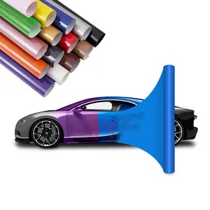 10 Jaar Garantie Hyper Gloss Tpu Kleur Ppf Film Zelfgenezing Geen Gele Schil Metallic Rode Kleur Tpu Ppf Gekleurde Auto Wrap