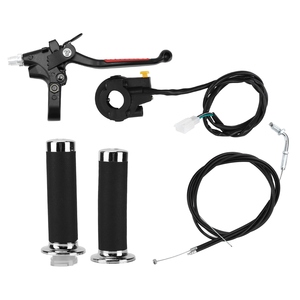 Kit de manillar de <span class=keywords><strong>embrague</strong></span> y acelerador, repuesto ergonómico impermeable para bicicleta motorizada con motor de 49cc, 60cc, 66cc, 80cc - Product Image 3