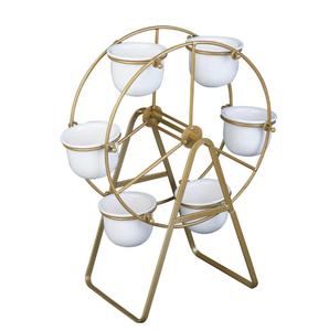 Contratto creativo ins ruota panoramica, <span class=keywords><strong>in</strong></span> <span class=keywords><strong>ferro</strong></span> <span class=keywords><strong>battuto</strong></span> piano cottura <span class=keywords><strong>in</strong></span> vetroceramica vestito carnose vaso di fiori vaso di Nordic combinato - Product Image 5