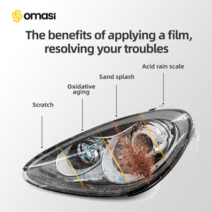 Película Protectora de TPU de 7.5mil para Luces de Coche, Lámparas Antiniebla Traseras, Película Autoadhesiva para Faros Delanteros, Precio de Fábrica al por Mayor - Product Image 2