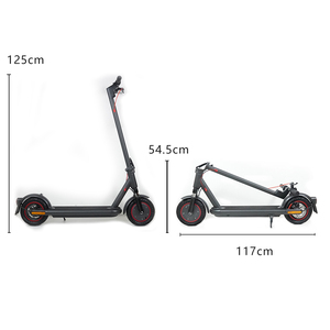 Trottinette pliable EU 350W, 30 km/h, autonomie 65 km, batterie lithium, système numérique sans balais, 100 kg, 12,5 Ah, étanche, application frontale - Product Image 5