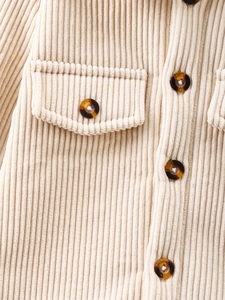 Haut à manches longues de couleur unie vêtements <span class=keywords><strong>d</strong></span>'extérieur chauds <span class=keywords><strong>d</strong></span>'<span class=keywords><strong>hiver</strong></span> <span class=keywords><strong>pour</strong></span> enfants col à revers bouton conception <span class=keywords><strong>manteau</strong></span> veste <span class=keywords><strong>pour</strong></span> garçon - Product Image 5