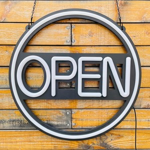 Enseigne néon LED ouverte personnalisable, lettres acryliques lumineuses flexibles et colorées pour décoration de magasin, entreprise ou festival - Product Image 6