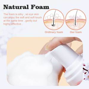 60ml <b>Mini</b> Lash Shampoo Foam Pump <b>Bottle</b> Frosted Eyelash Extension Cleanser - Product Image 4