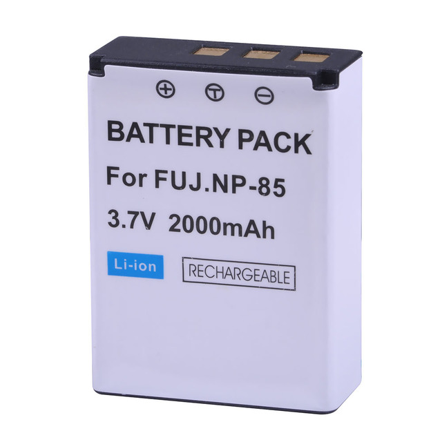 NP-85 NP85 NP-170 2000mAh Battery for Fujifilm FinePix S1 SL240 SL260 SL280 SL300 SL305 SL1000 Camera