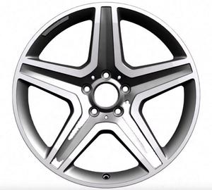 Flrocky pour JDM Style cinq rayons 19 pouces 5X112 Pcd ET43.5Mm <span class=keywords><strong>5</strong></span> <span class=keywords><strong>trous</strong></span> jantes en alliage pour Benz classe GLA AMG pour Infiniti QX30 - Product Image 4