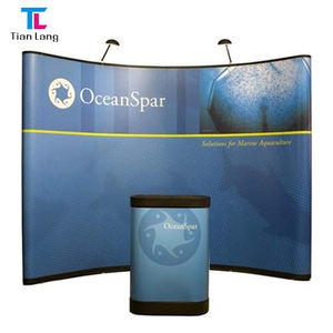 TianLang Booth Soporte de aluminio portátil Tela de tensión Foto cosmética BackdropTradeshow Exhibiciones de pared Soportes Exhibición Feria comercial - Product Image 6