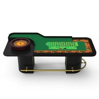 Nymph — Table de jeu à demi-cercle, Table de bibliothèque, Roulette, avec pédale, Standard de qualité, 20 pouces