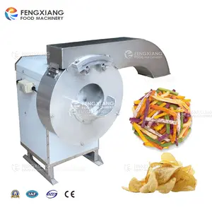 Otomatik fabrika fiyat Yam manyok patates kızartması tatlı patates parmak cips dilimleme kesici kesme makinası