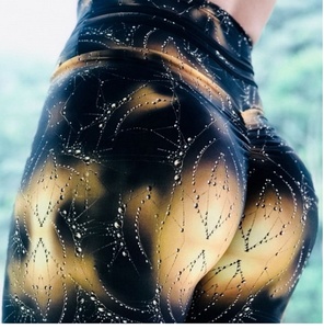 Plus Size Wholesale Fashion <strong>Pattern</strong> Yoga Sport <strong>Leggings</strong> <strong>Women</strong> High Waist <strong>Leggings</strong> - Product Image 2