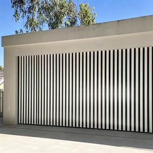 <span class=keywords><strong>Porte</strong></span> <span class=keywords><strong>de</strong></span> <span class=keywords><strong>garage</strong></span> <span class=keywords><strong>motorisée</strong></span> silencieuse en alliage d'aluminium pour usage domestique, <span class=keywords><strong>avec</strong></span> <span class=keywords><strong>porte</strong></span> piétonne intégrée, antivol, pour villa et manoir - Product Image 4