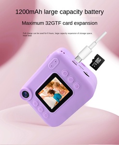 <span class=keywords><strong>Per</strong></span> <span class=keywords><strong>bambini</strong></span> macchina fotografica a stampa istantanea 48MP doppia lente con stampante fotografica 1080P videoregistratore MP3 gioco giocattolo regalo MicroSD <span class=keywords><strong>per</strong></span> <span class=keywords><strong>bambini</strong></span> - Product Image 6