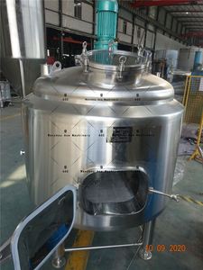 Cuve de brassage en acier inoxydable à double enveloppe de 2500 L, à ouverture supérieure, pour la distillation de whisky de seigle/bourbon, équipement de brassage - Product Image 5