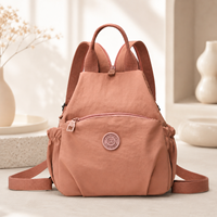 Sac à dos pour femmes, sac de créateur en tissu Oxford, grande capacité, sac décontracté tendance, OEM ODM, vente en gros, 20 pièces, usine