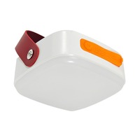 Lampe de camping LED d'extérieur, solaire et rechargeable par Type-C, mini portable, indice IP44, batterie au lithium, garantie 2 ans