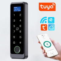 Cerradura de Puerta Biométrica Independiente con Pantalla Táctil LCD Resistente al Agua y a la Intemperie SMQT MQ-600BDTY