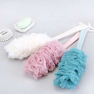 <strong>Long</strong> <strong>Handle</strong> Bath <strong>Sponge</strong> Shower Brush Body Back Bath Mesh <strong>Sponge</strong> - Product Image 3