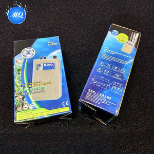 BOYU D-200 배터리 작동 플라스틱 수족관 공기 펌프 물고기 탱크 사용 - Product Image 5