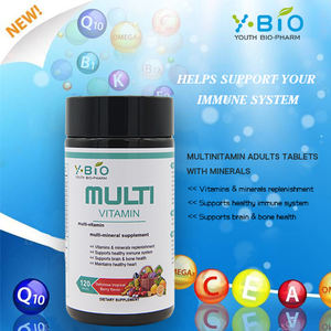 תוסף מולטי ויטמין לילדים בוגרים 120 טבליות/בקבוק ויטמינים מורכבים מינרלים <span class=keywords><strong>B</strong></span> C D E אבץ מגנזיום מותג YOUTH מזון - Product Image 4