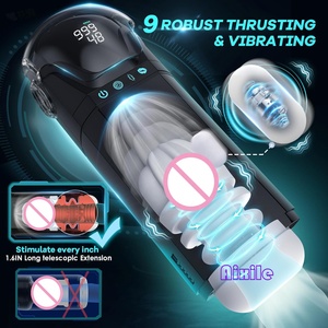 Masturbador Masculino de Alta Tecnología, Juguetes Sexuales para Hombres, Bomba para Pene, Juguete Sexual para Hombres con 9 Modos de Succión y Empuje, Control por Aplicación, Juguetes para Adultos, Estimulador Masculino 3D - Product Image 3