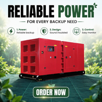 Groupe électrogène diesel 250 kW à faible bruit, direct usine, avec surveillance à distance pour chantier et alimentation de secours, OEM acceptable