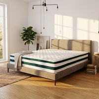 Matelas fin ergonomique et ferme d'excellente qualité pour les maux de dos Tissu respirant pour un meilleur sommeil Matelas