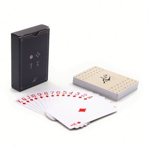 Custom Your Printing Customize Bar Tea Restaurant Board Game Plastic Pvc Poker <b>Playing</b> <b>Card</b> Games for Adults - Product Image 1