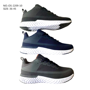 Chaussures de sport pour hommes de grande taille <span class=keywords><strong>Huarache</strong></span> avec logo de marque personnalisé chaussures de course décontractées éclairées antidérapantes augmentant la hauteur du tricot à la mouche - Product Image 5