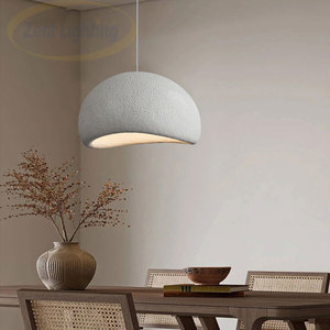 Japanese Style Villa Hotel Kitchen Bar Dining Room Wabi Sabi Chandelier Pendant <b>Light</b> for Restaurant - Product Image 3