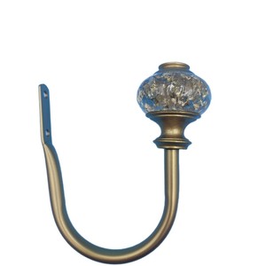 <b>Curtain</b> <b>Hook</b> U Shape Gold Traditional Durable Hardware Accessory for Wall Hanging - Product Image 3