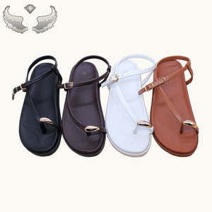 <span class=keywords><strong>Sandalias</strong></span> <span class=keywords><strong>Planas</strong></span> de Alta Calidad para <span class=keywords><strong>Mujer</strong></span>, Diseño de Punta Reversible, Estilo Retro, Cómodas y Ligeras para Damas - Product Image 1