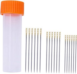 18Pcs Tự Threading Hộ Gia Đình May Kim Dễ Dàng Để Chủ Đề Đôi Lỗ Tự Làm Công Cụ Người Cao Tuổi Thân Thiện Cho Handmade - Product Image 1