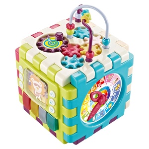 Kid Learning Games Baby Educatief Spelen Centrum Speelgoed Peuter Muziek Cube Activiteit Doos