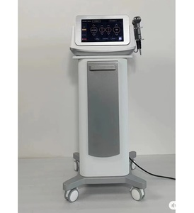 Appareil portable 2-en-1 de réparation cutanée du visage par radiofréquence locale pour micro-massage, 2 poignées, fréquences 1 MHz, 3 MHz, 10 MHz - Product Image 5