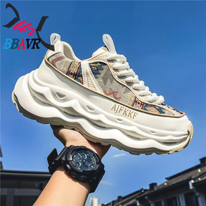Zapatillas Deportivas Casuales Estilo Coreano para Hombre 2025, Transpirables, con Aumento de Altura, Ligeras, con Suela Gruesa para Skateboarding - Product Image 2