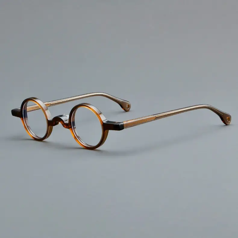 Kacamata asetat buatan tangan pabrik Tiongkok kacamata bingkai optik asetat murni uniseks kacamata kustomisasi desain trendi