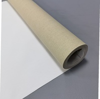 Toile professionnelle peinture blanc main blanche abstraite coton lin peinture toile pour galerie arts