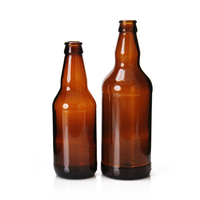 Bouteilles en verre à bouchon couronne gravé 33 cl en gros pour Kombucha, jus, bière et soda