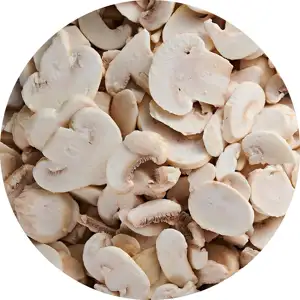 ワンダフーズ栽培キノコIqf冷凍ホワイトマッシュルームシャンピニオンマッシュルームスライス