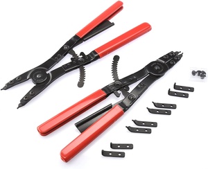 Jeu de pinces à anneau pression de 16 ", ensemble de 9 pièces, externe et interne - Product Image 2