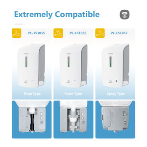 Günstiger Preis Wiederauf ladbare berührungs lose Schaums eifen gel Alkohol Lotion Plastik flasche Automatischer Hände desinfektion spender - Product Image 3