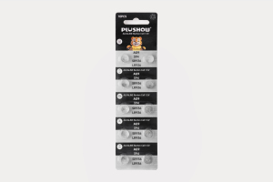 Pile bouton alcaline haute performance pour montre connectée AG0-13 1,5 V, <span class=keywords><strong>piles</strong></span> primaires écologiques 47K 0,3 mA 9,5x2,7 mm - Product Image 6