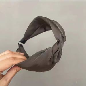 الزلزال الفرنسية الصليب تويست واسعة طبعة رباط شعر الكورية مزاجه أنيقة الأزياء نزهة الشعر هوب الرجعية القماش عقال - Product Image 6