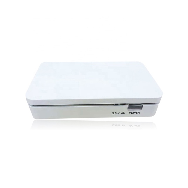 ZISA G.fast Modem CPE G100 106MHz 212MHz Giga Twisted Pair Phone Line VDSL Vectoring Router Fiber Optic Equipment