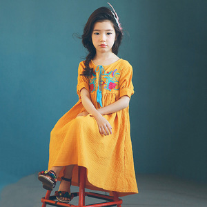 Los niños de otoño ropa última Maxi niños ropa de niños chica Boutique latido vestido - Product Image 2