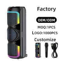 ABS-8302 Portable Wireless Speaker with Custom BT Name and Logo for Karaoke