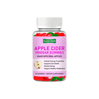 Gummies de Vinaigre de Cidre de Pomme de Haute Qualité avec Extrait de Gingembre : Booste l'Énergie, Favorise la Santé Intestinale, Production d'Énergie Cellulaire